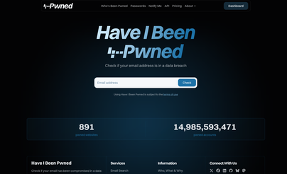 Has Your Email Been Leaked? Check It on Have I Been Pwned