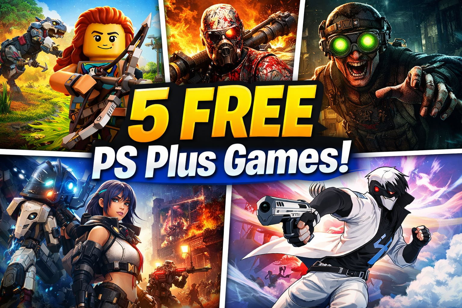PS Plus December 2025: 5 Free Games You Must Claim Before January 5