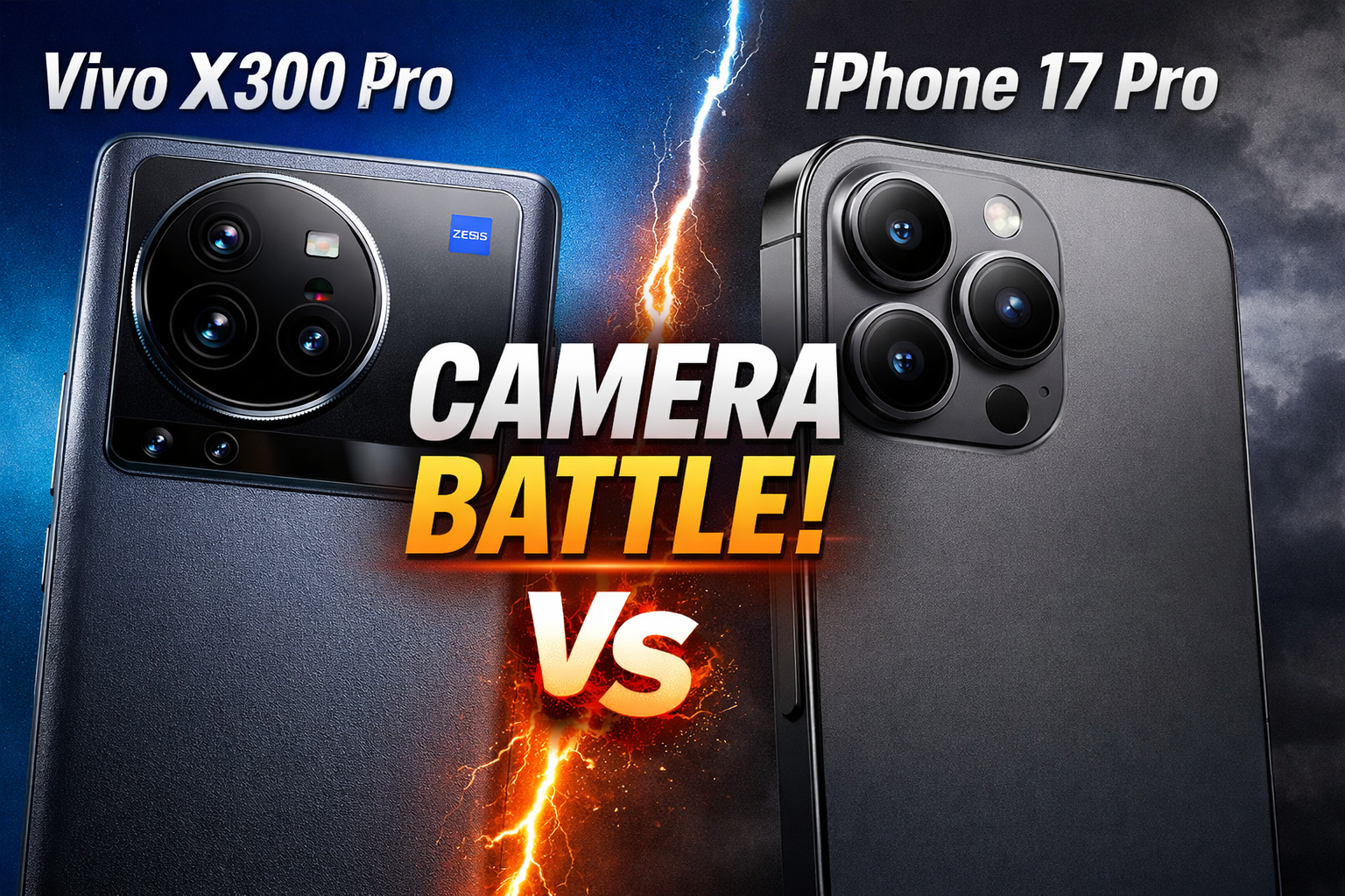 Vivo X300 Pro vs iPhone 17 Pro: Camera & Video Comparison