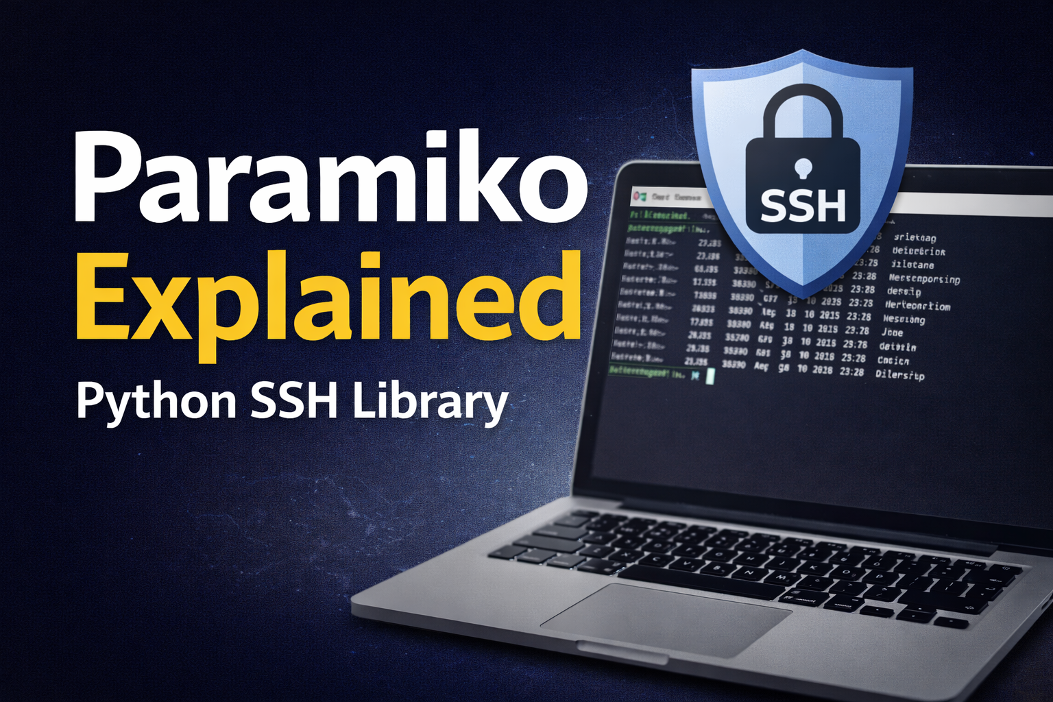 Paramiko Python SSH Library Explained | Secure Remote Server Automation