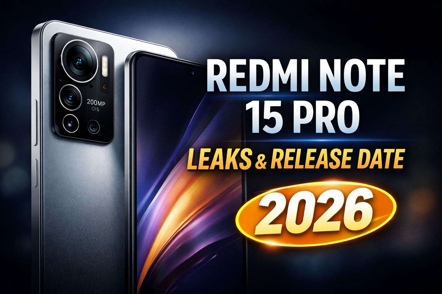 Latest Redmi Note 15 Pro Leaks: Release Date & Processor Details