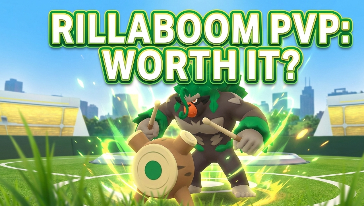 A PvP Analysis on Community Day Rillaboom: Is Rillaboom Worth It?