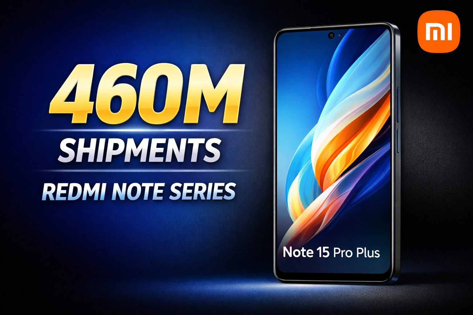 REDMI Note Series surpasses 460M shipments | Xiaomi mid-range leadership & Redmi Note 15 Pro Plus