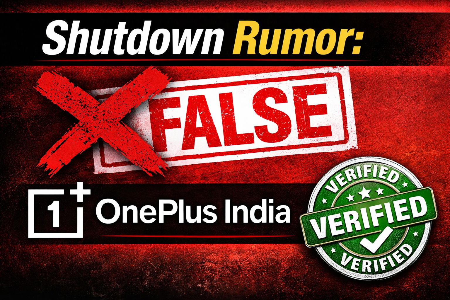 OnePlus India Shutdown Rumors Debunked | CEO Confirms Operations Continue