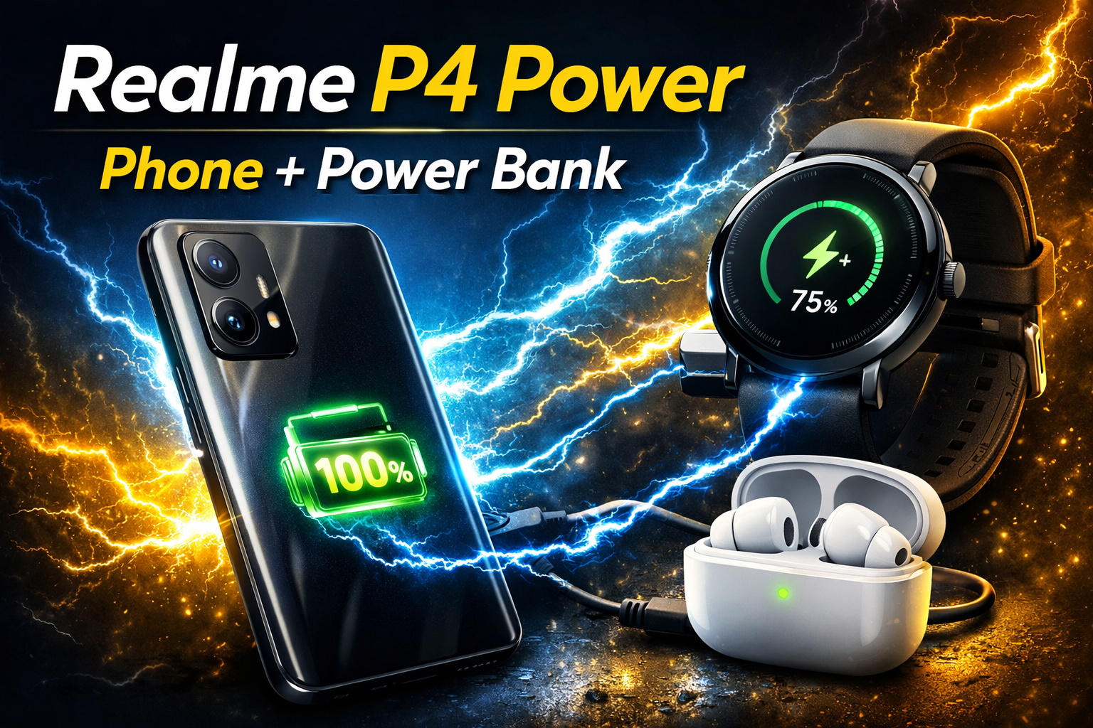 Realme P4 Power Price & Review: The Phone That Doubles as a Power Bank