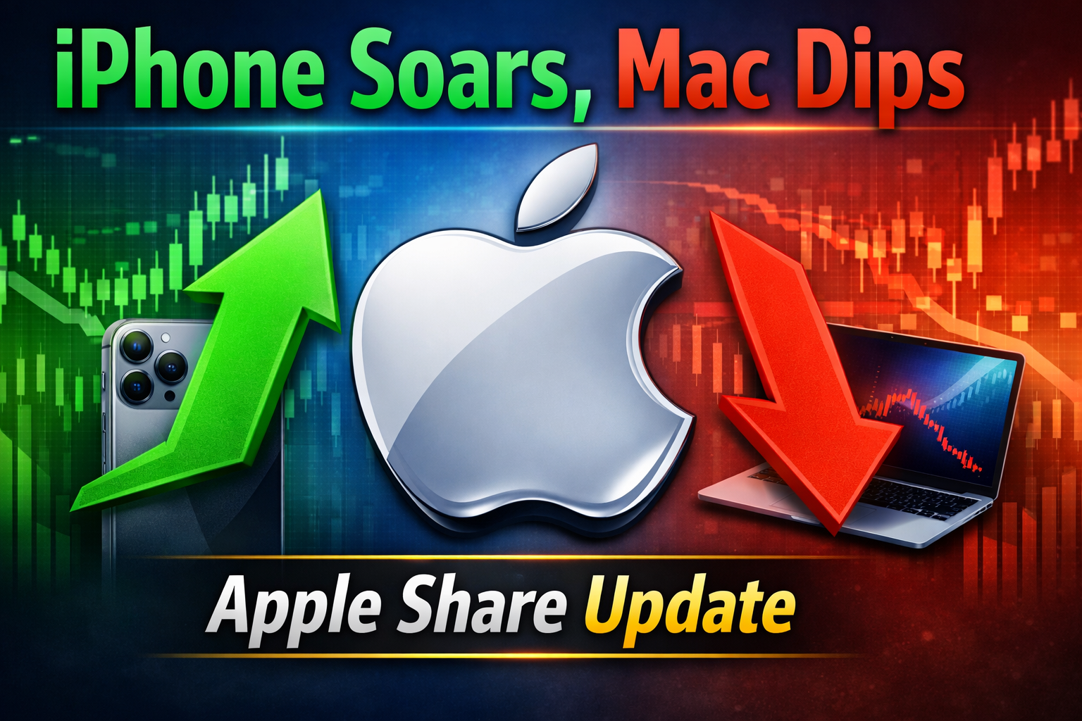 Apple Reports Best-Ever iPhone Sales While Mac Sales Dip | Apple Share Price Analysis
