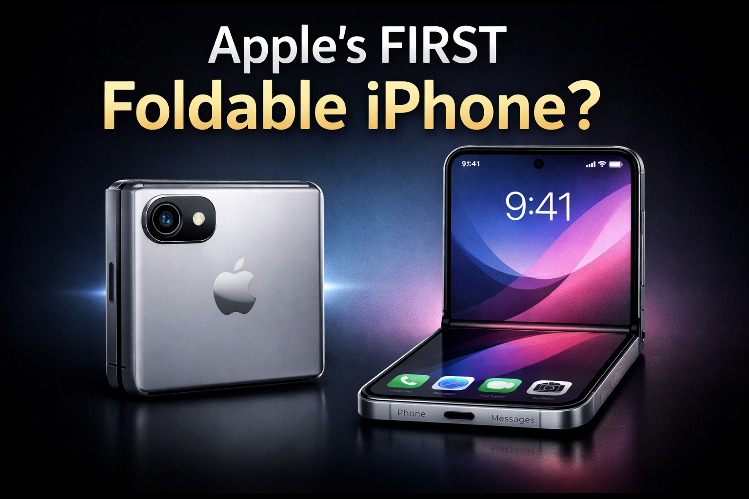 Latest iPhone Rumors: Apple’s Flip Foldable iPhone With Square Design Leaked