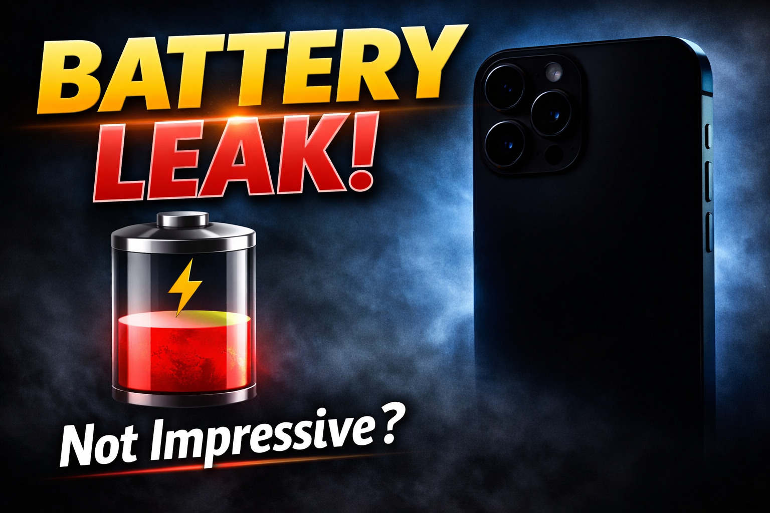 iPhone 18 Pro Max Battery Leak: Capacity Tipped, Not Impressive