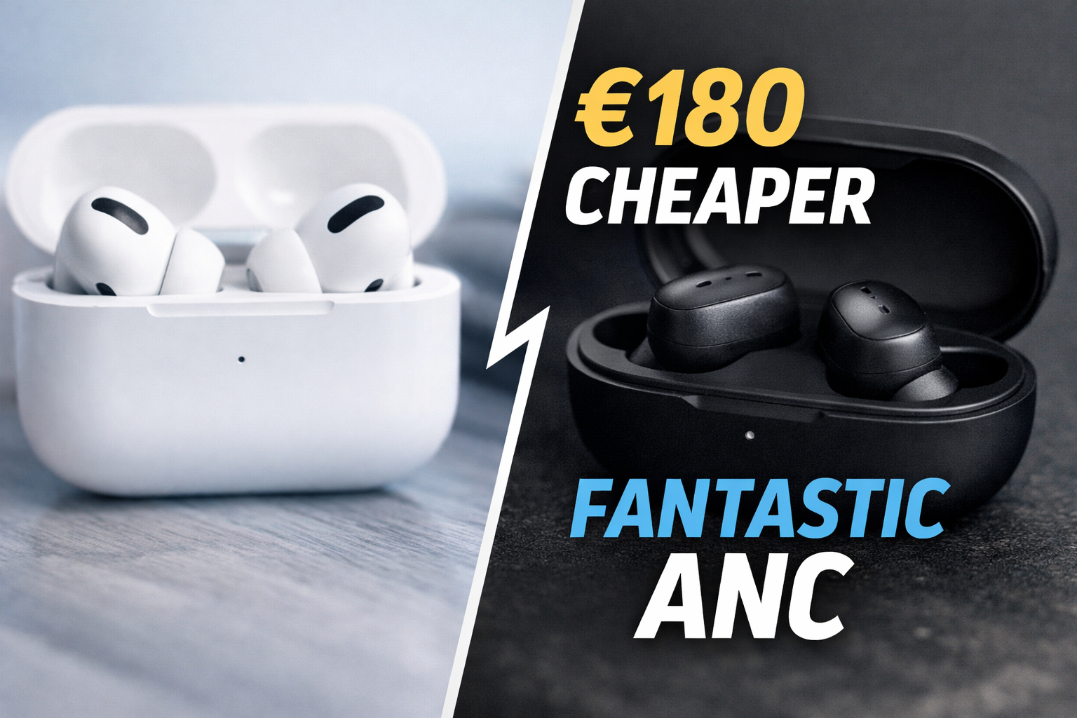 Shoppers Ditch Apple AirPods for €180 Cheaper Noise Canceling Earbuds