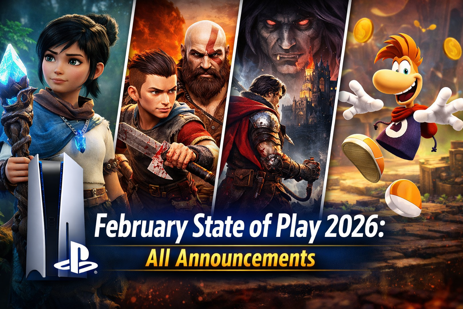 Everything Announced at February PlayStation State of Play 2026 | Kena, God of War & More