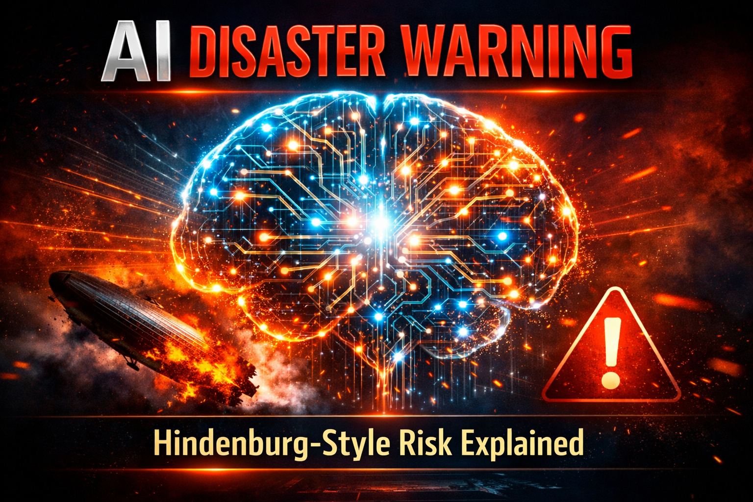 Race for AI Could Trigger Hindenburg-Style Disaster: Expert Warning