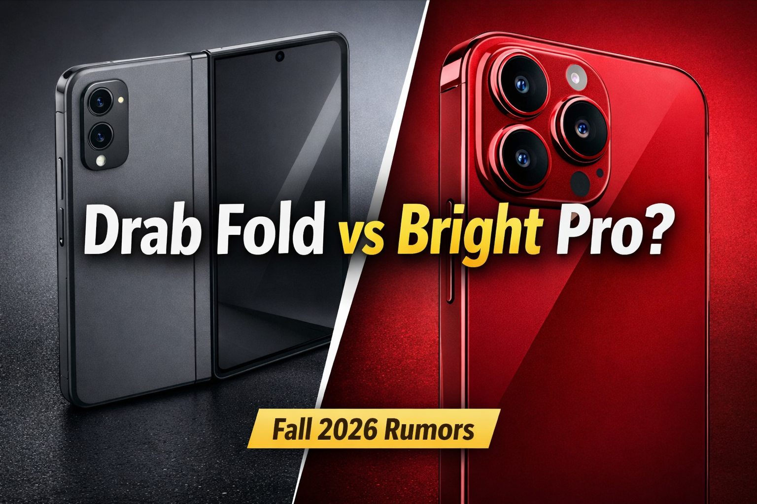Apple iPhone 18 Pro Max: Drab Fold, Bright Pro Predicted for Fall 2026 Event