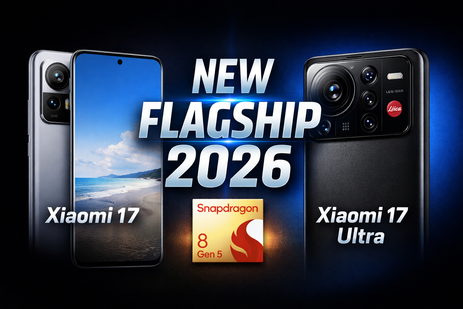 Xiaomi 17 Ultra & Xiaomi 17 Launched with Snapdragon 8 Gen 5 and Leica Cameras