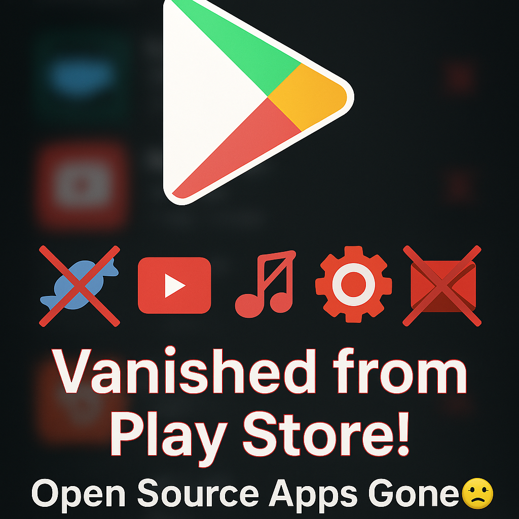 5 Open Source Apps That Vanished from the Play Store