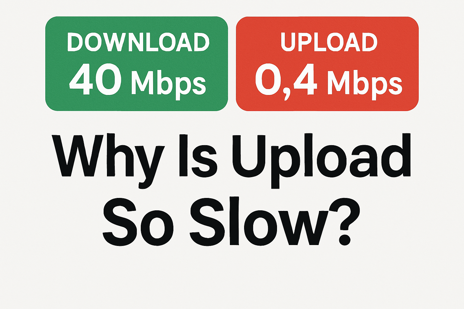 Download Normal but Upload Slow? Causes & Easy Fix Guide