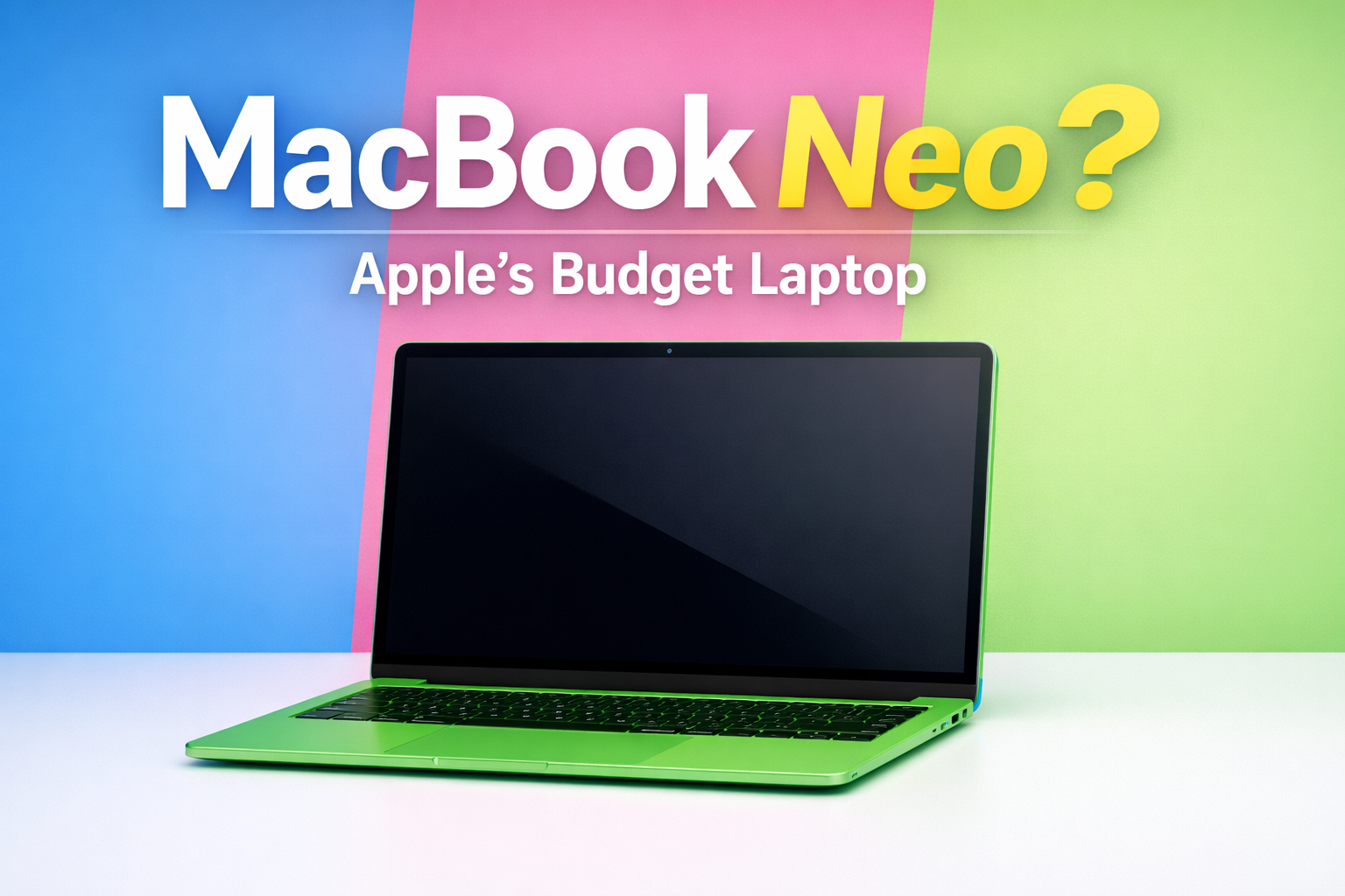 MacBook Neo Rumored Launch: Apple’s New Budget Laptop