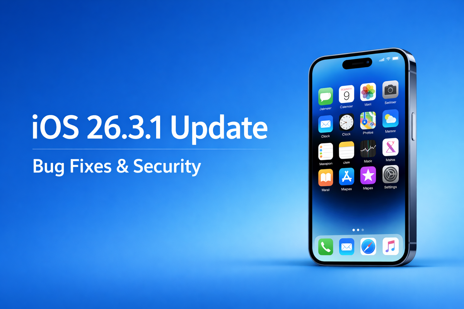 iOS 26.3.1 Update: Bug Fixes & Security Improvements