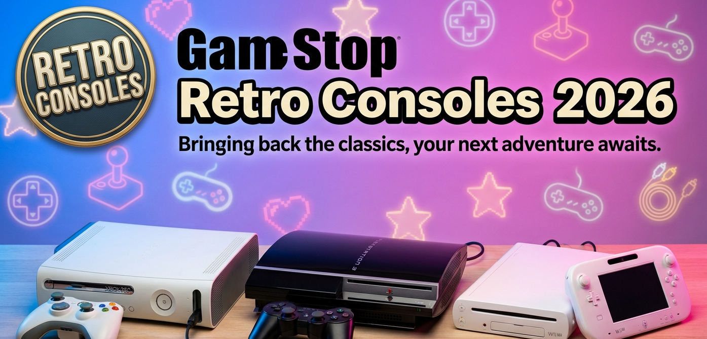 GameStop Retro Consoles: Xbox 360, PS3 & Wii U Officially Retro | Trade-In Bonus 2026