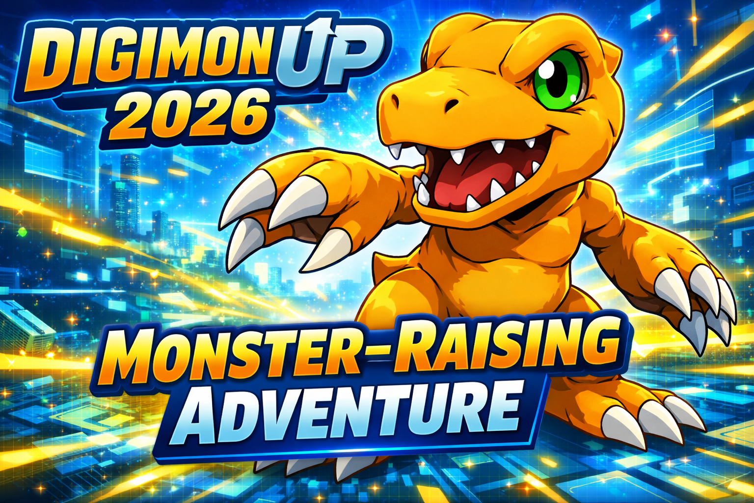 Digimon UP 2026: Free Monster-Raising Mobile Game Announcement