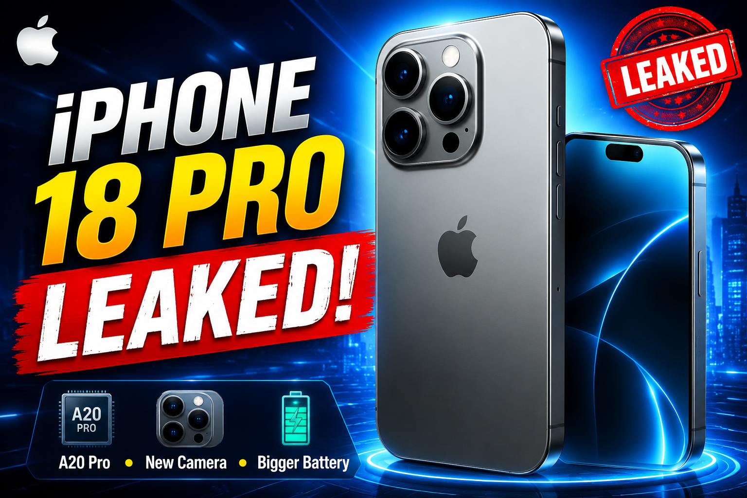 Apple iPhone 18 Pro Expected to Launch in September 2026: Leaks, Features & Specs