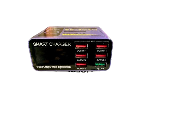 Sunshine SS-304Q 6-Port Intelligent Fast Charger