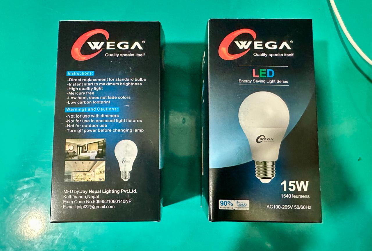 wega energy saving light 15W
