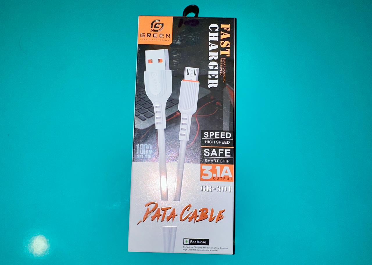 green fast charger for micro 3.1A output