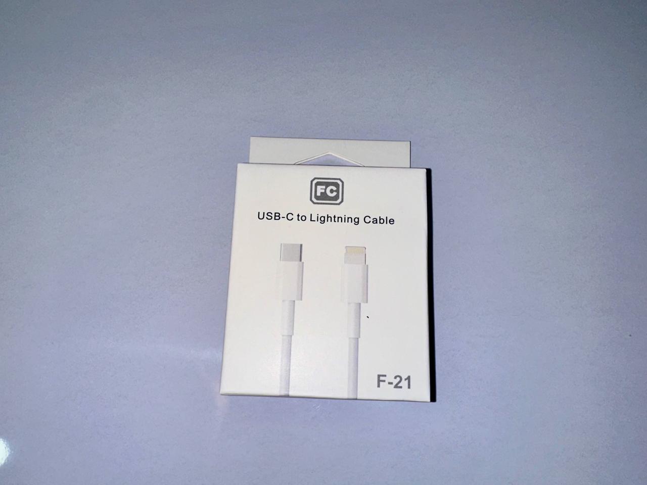 fc usb-c to lightning cable