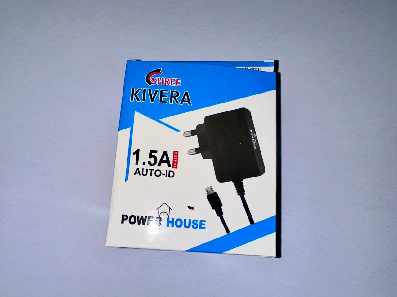 shree kiverA 1.5a travel micro charger