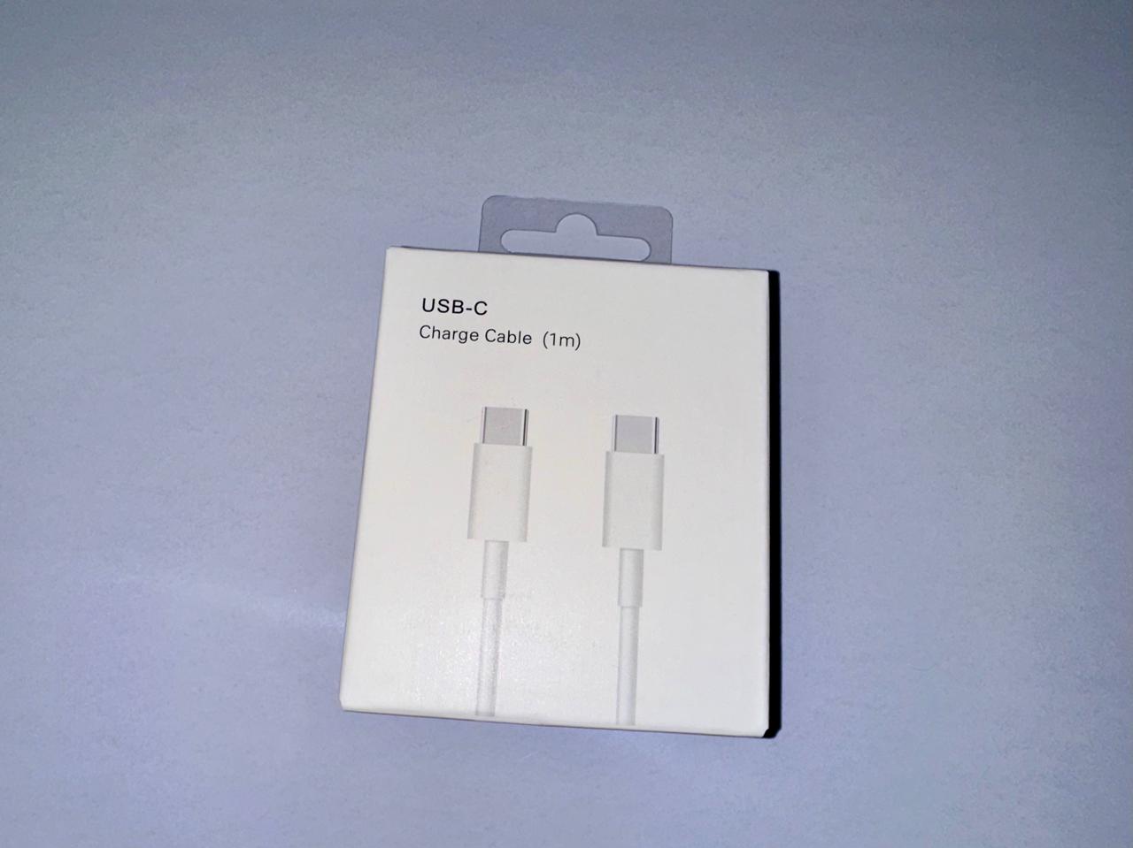 usb-c charge cable (1m) c to c