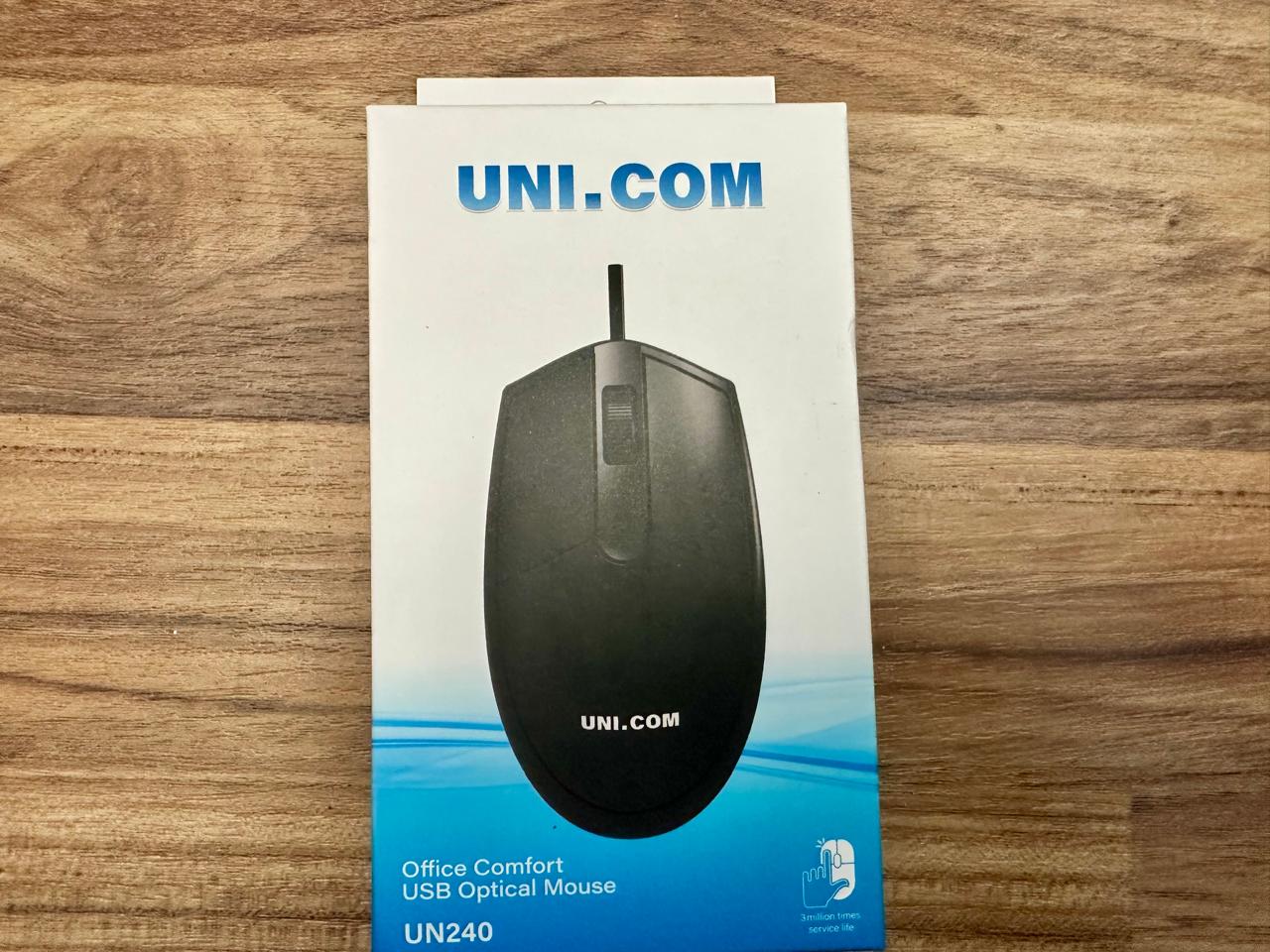 uni.com office comfort usb optical mouse
