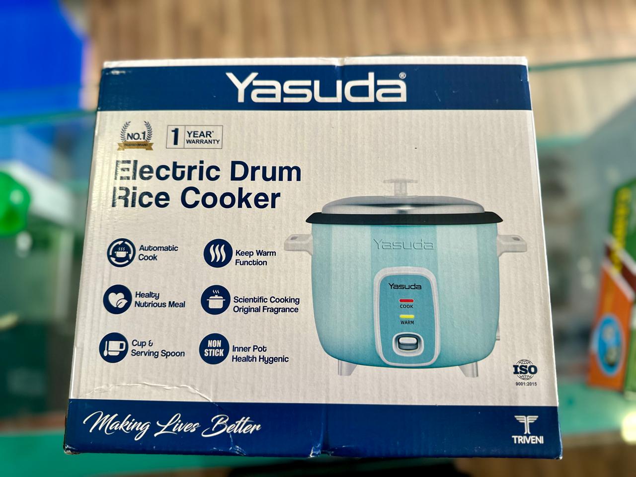 Yasuda YS-1800Y 1.8L Electric Drum Rice Cooker