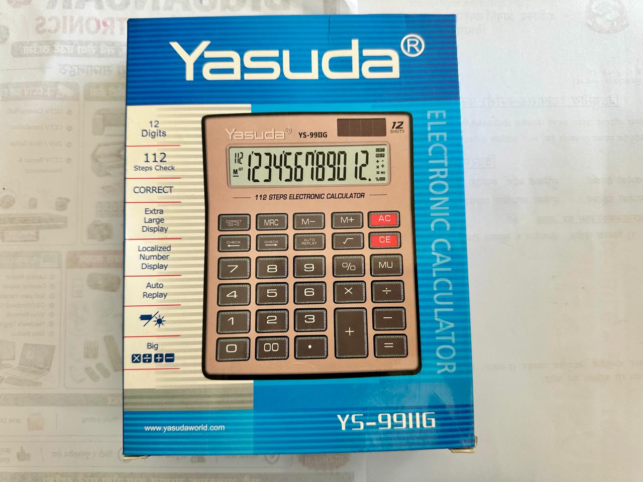 yasuda electronic calculator