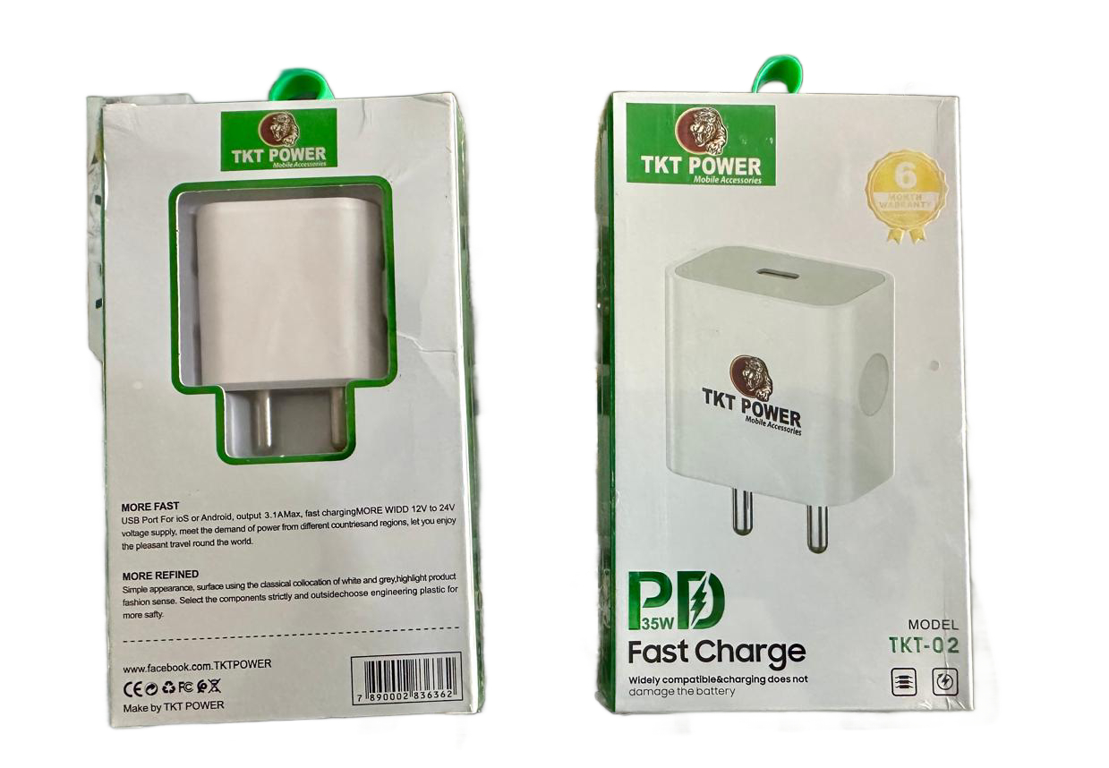 tkt power pd 35w fast charger