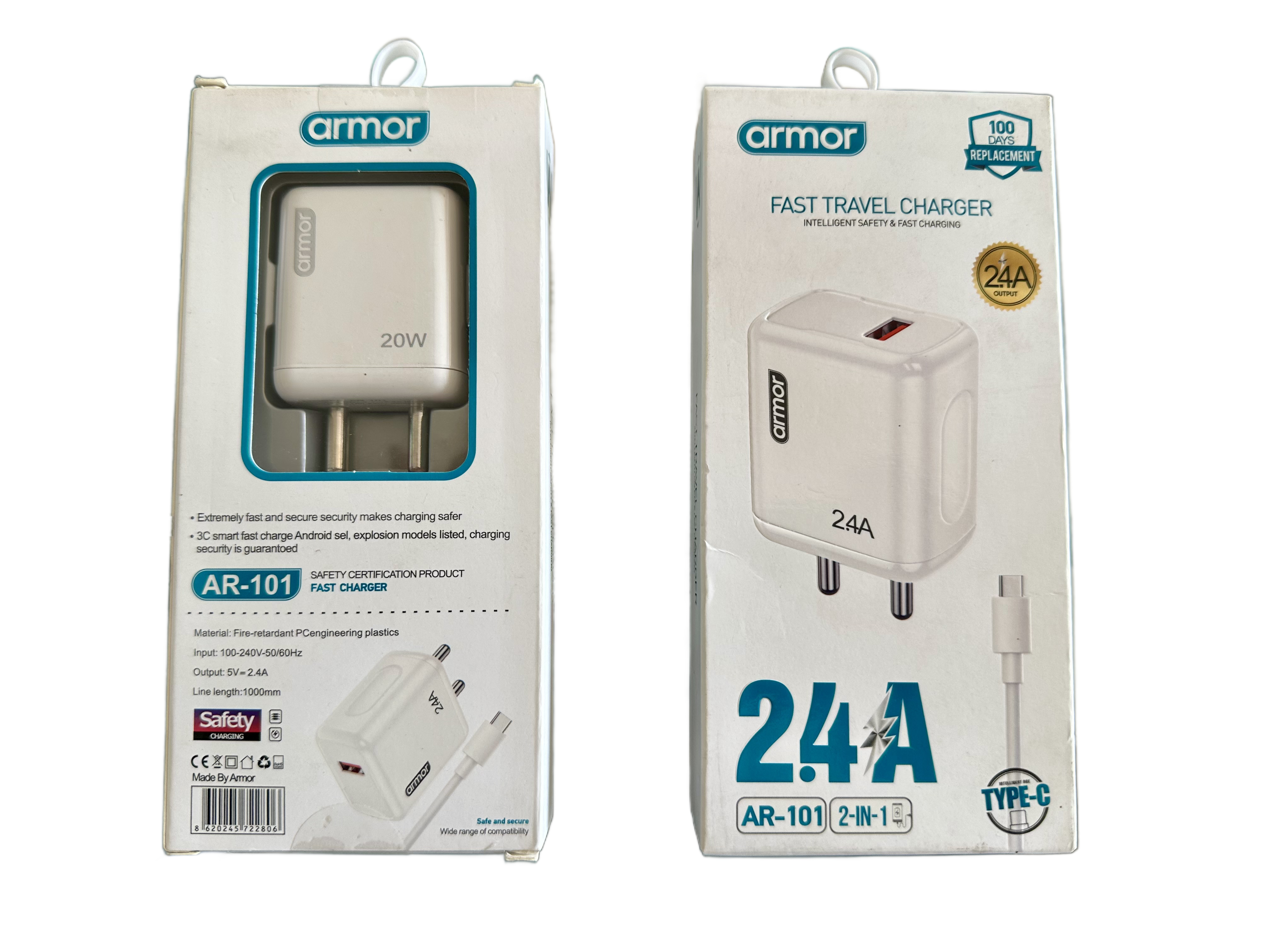 armor fast travel charger type - c 20w