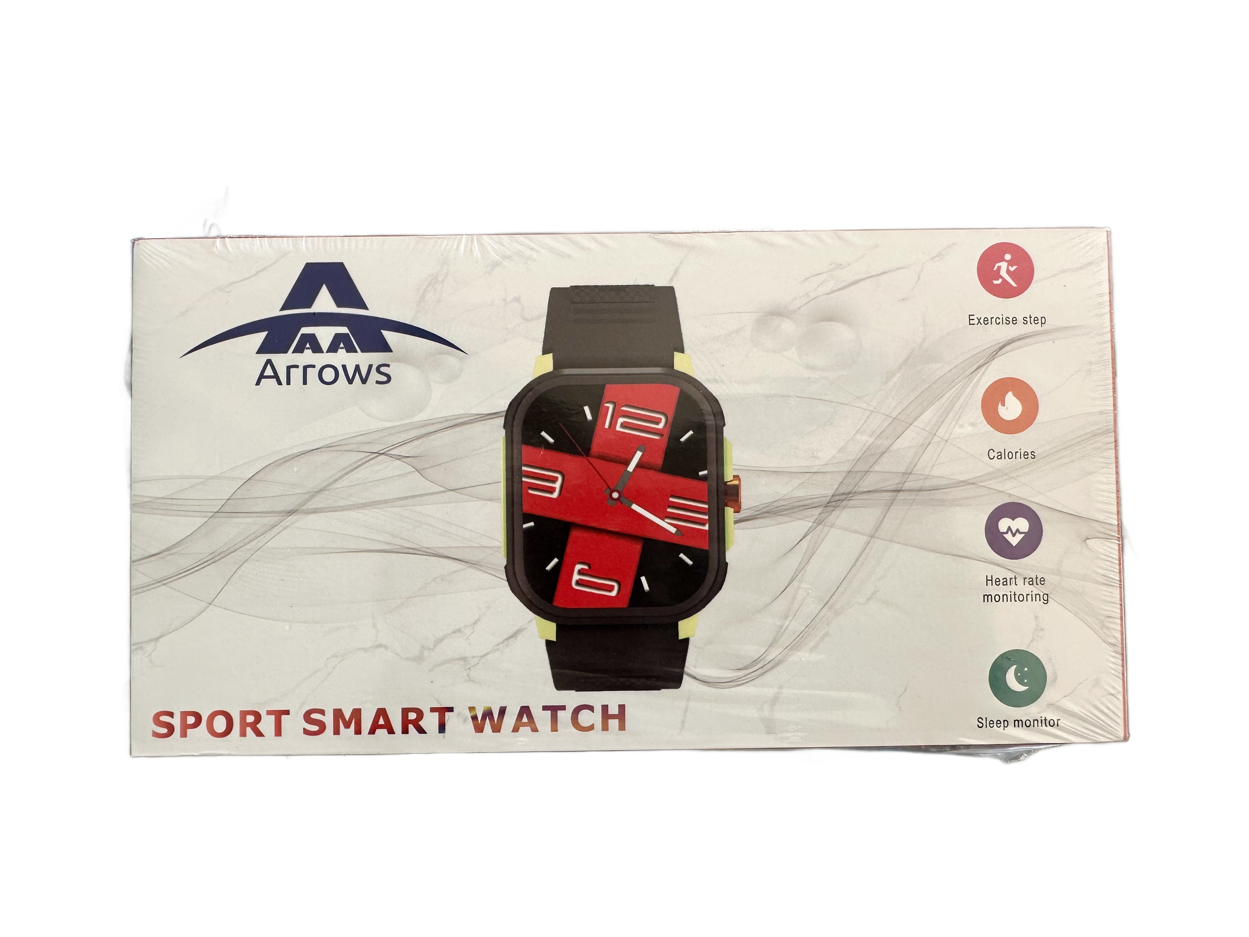 arrows sport smart watch 6 month warranty