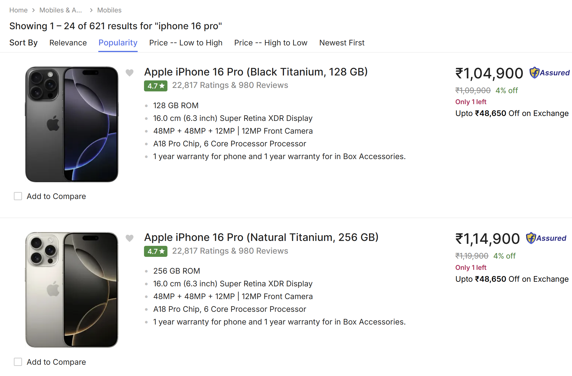 apple iphone 16 pro price drop