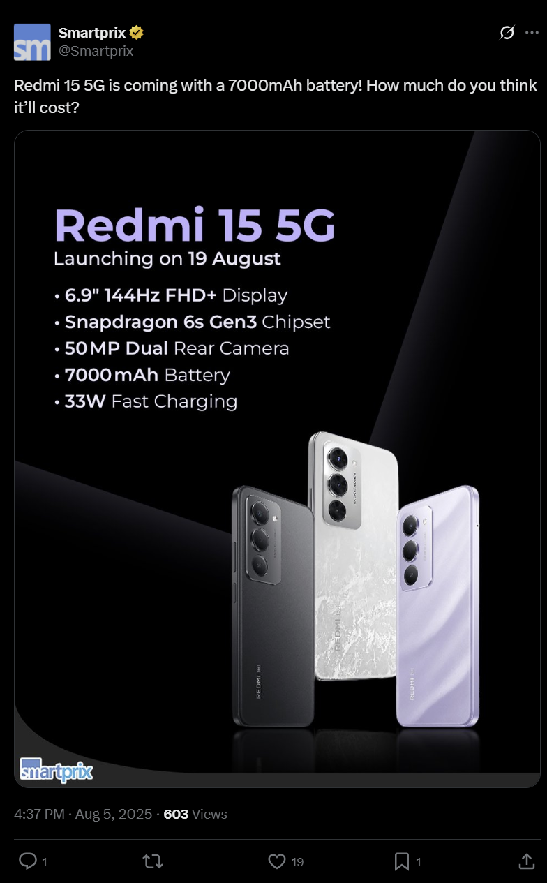 redmi 15
